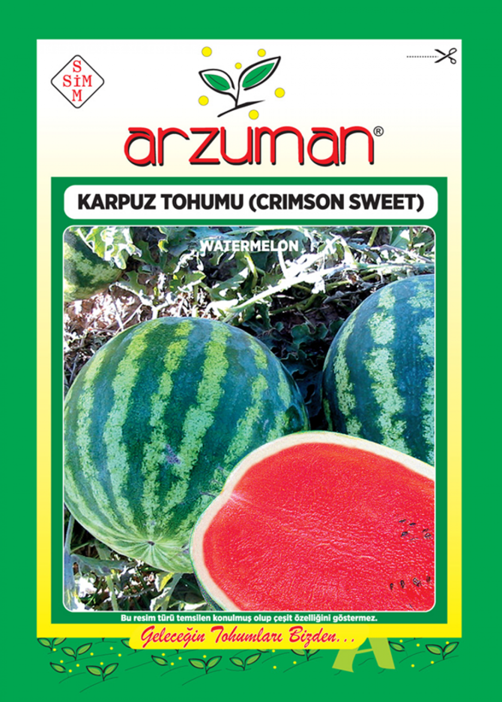 Crımson Sweet Karpuz Tohumu 10 GR Ort 100 Ad Tohum N111412