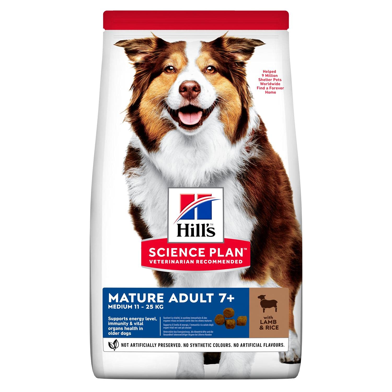 Hill's Active Longevity +7 Kuzulu Medium Irk Yaşlı Köpek Maması 14 KG