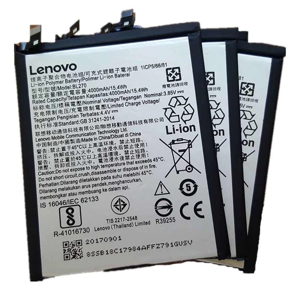 Lenovo Bl270 K6 Note K35A48 Batarya Pil