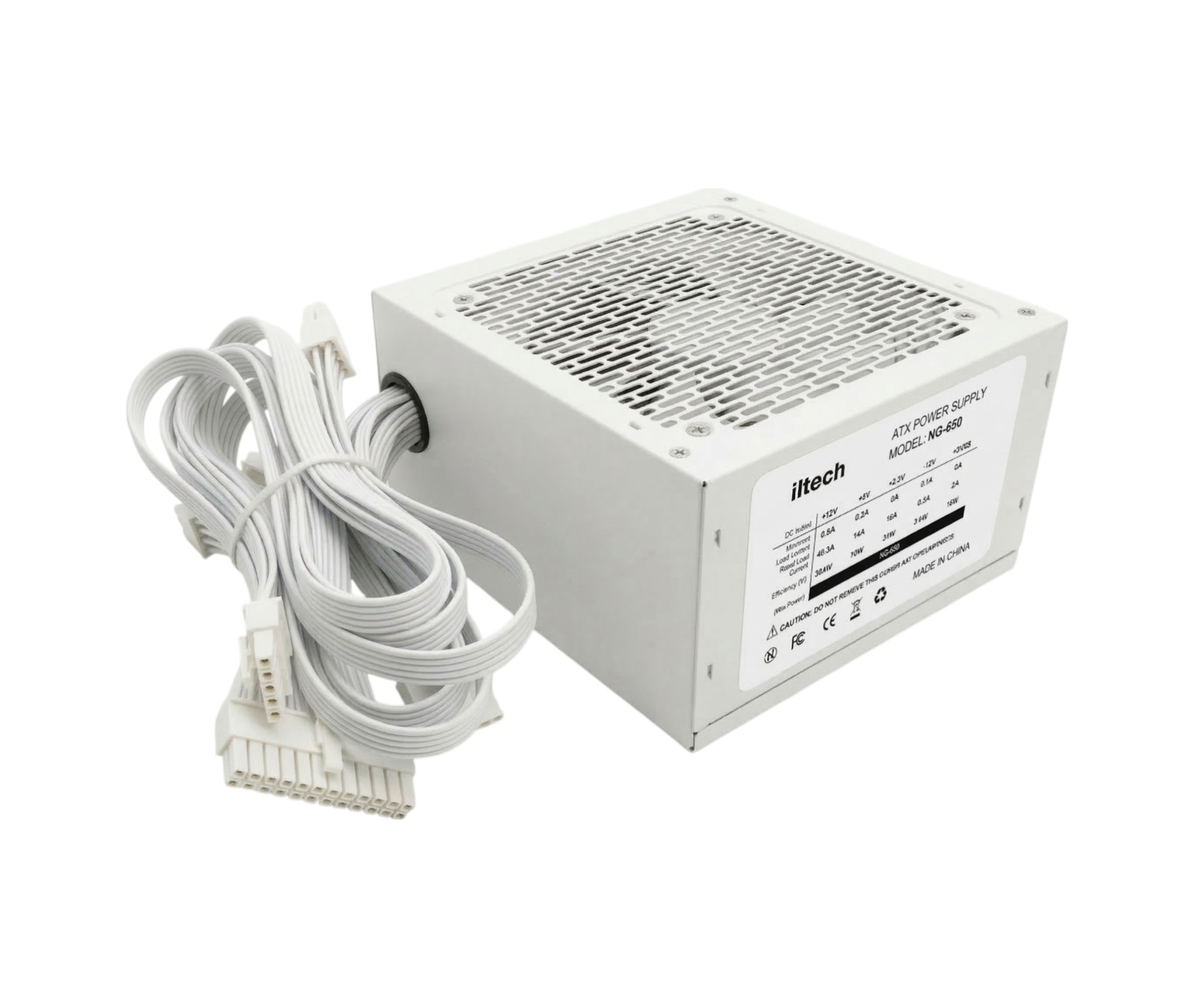 İltech 650w 80+ Atx M-atx Power Supply Siy...