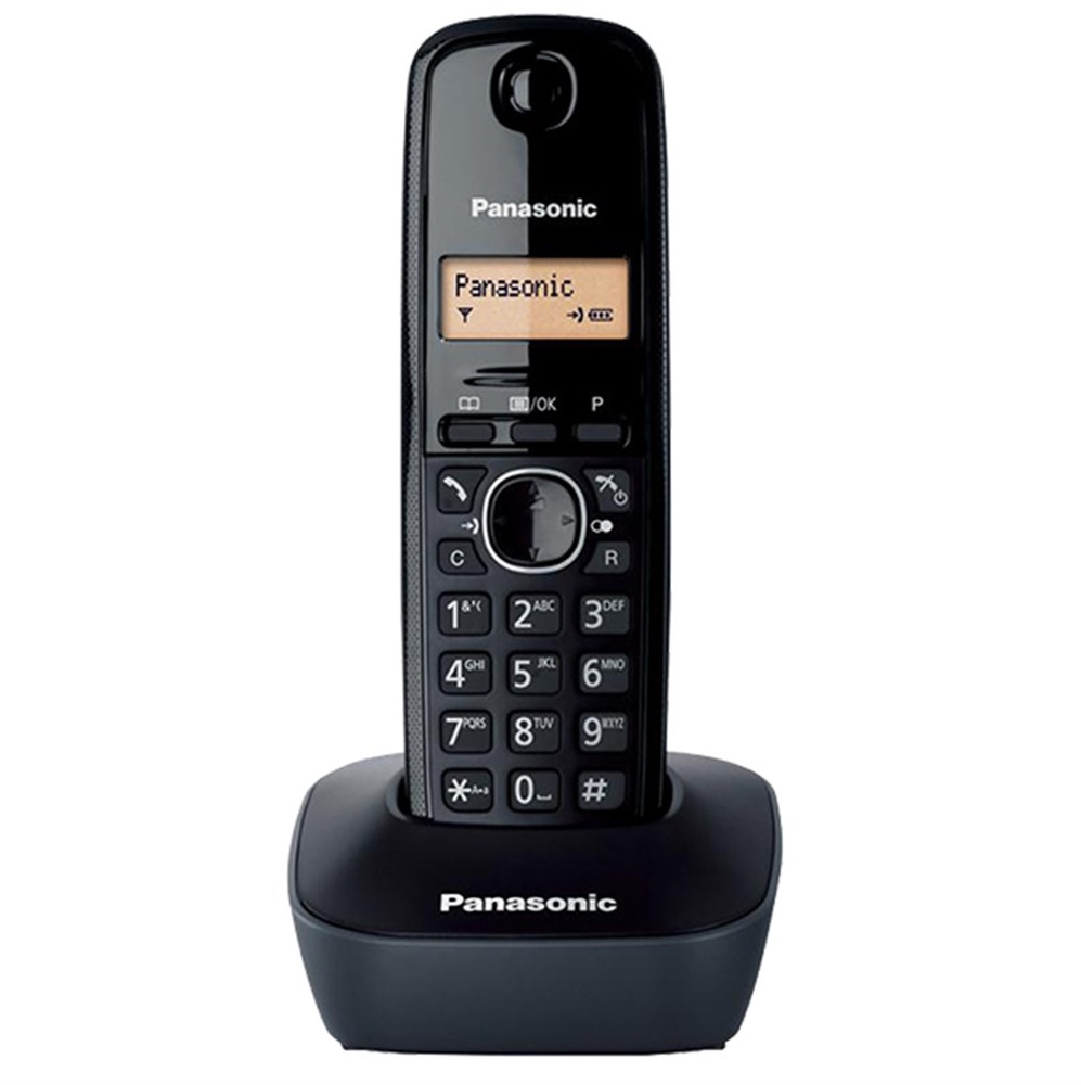 Panasonıc Kx-tg1611 Dect Siyah Telsiz Telefon - Çok Renkli