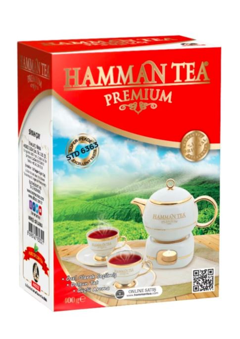 Hamman Tea Premium Siyah Dökme Çay 400 G