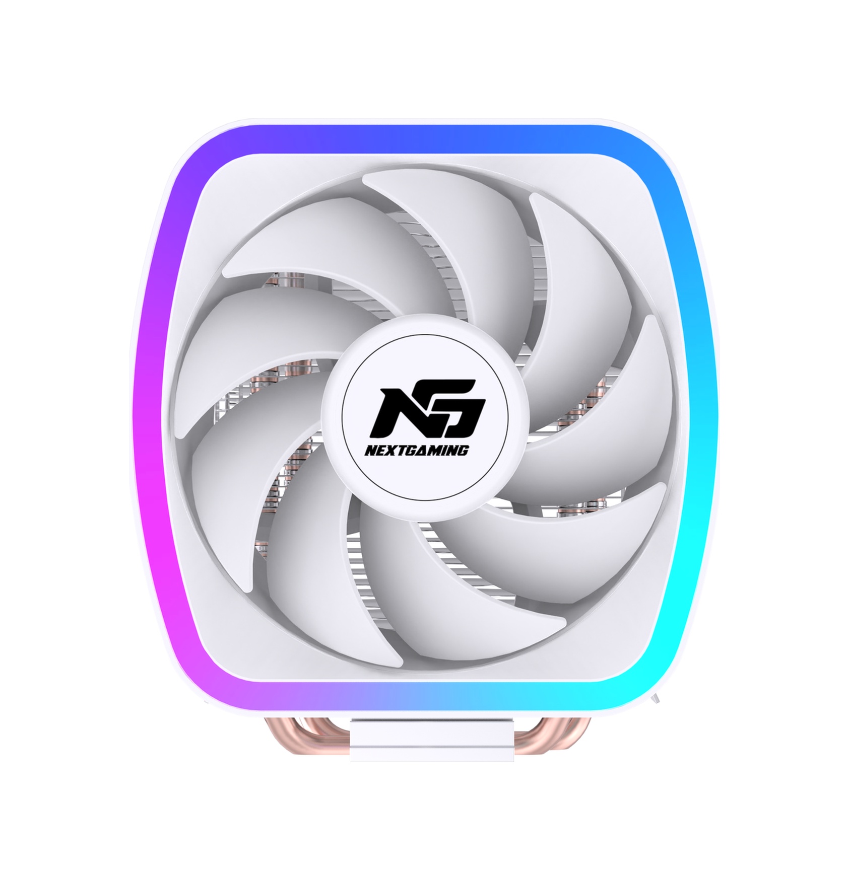 Ng Frost 200 120w Tdp Sessiz Kule Tipi Cpu 2 Borulu Soğutucu Beyaz