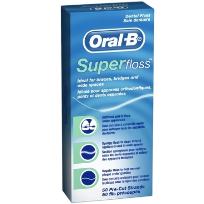 Oral-B Super Floss Diş İpi 50'li