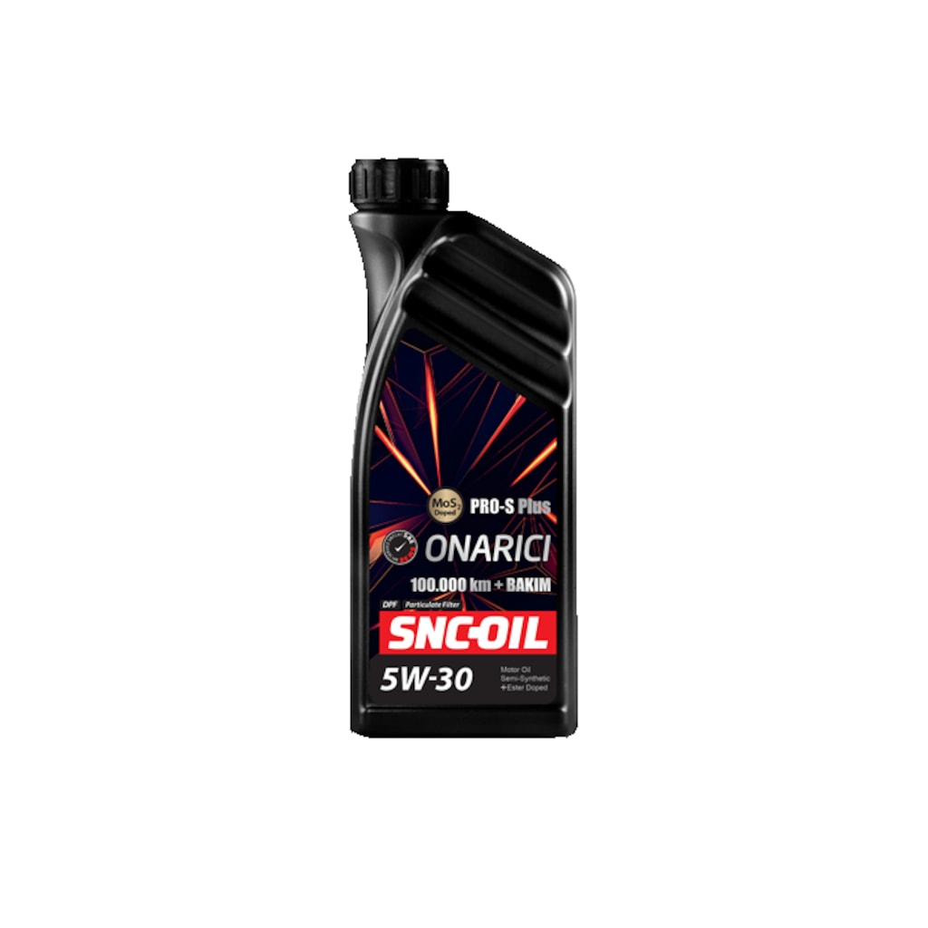 Snc Oil 100.000 + Bakım Pro S-Plus Onarıcı 5W-30 Dpf Yarı Sentetik Motor Yağı 1 L