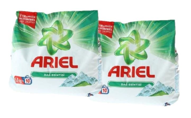 Ariel Toz Çamaşır Deterjanı Dağ Esintisi 10 Yıkama 2 x 1500 G