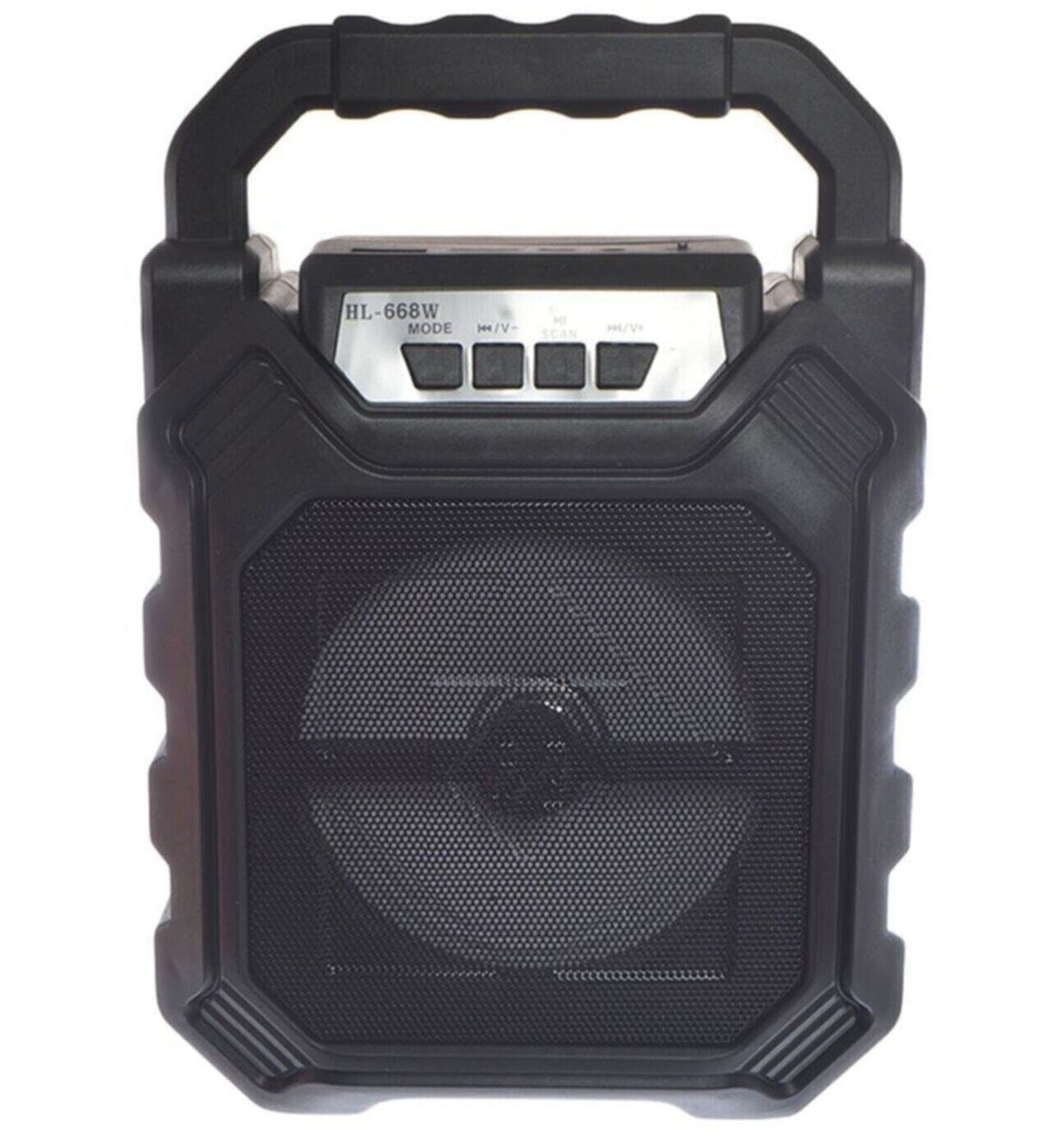 HL-668W  Led Işıklı FM TF Kart USB Destekli Bluetooth Hoparlör