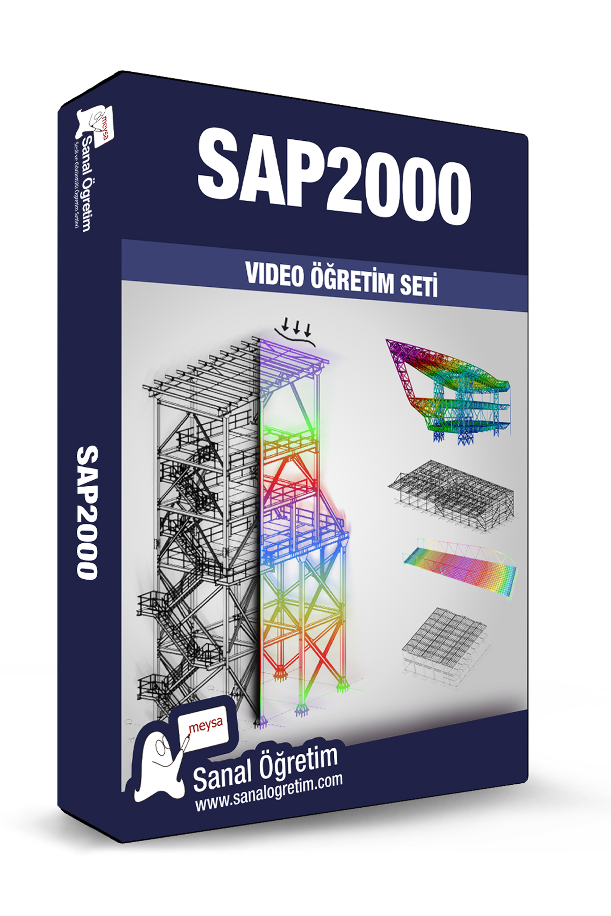 SAP2000 Video Ders Eğitim Seti
