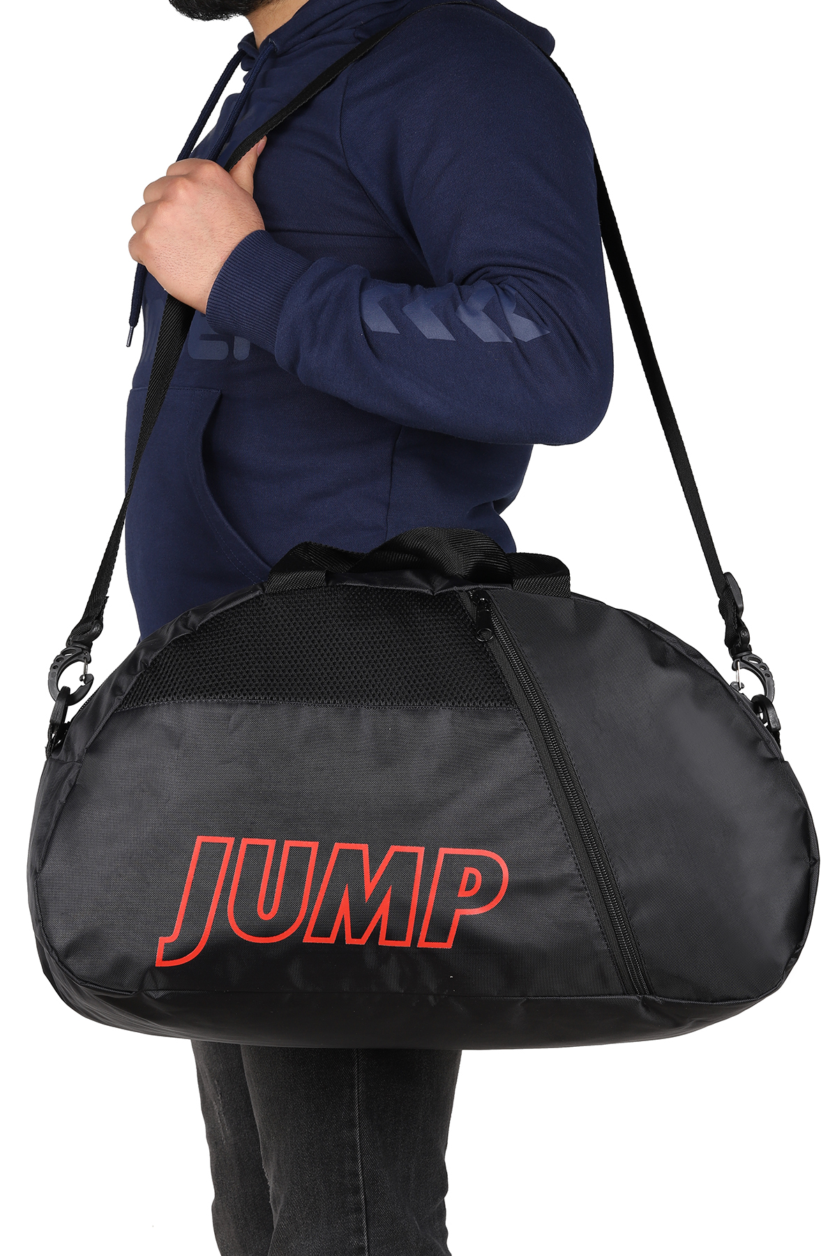 Jump Siyah Çanta Jçnt 1101 Spor Seyahat Çanta (234252113)-Siyah