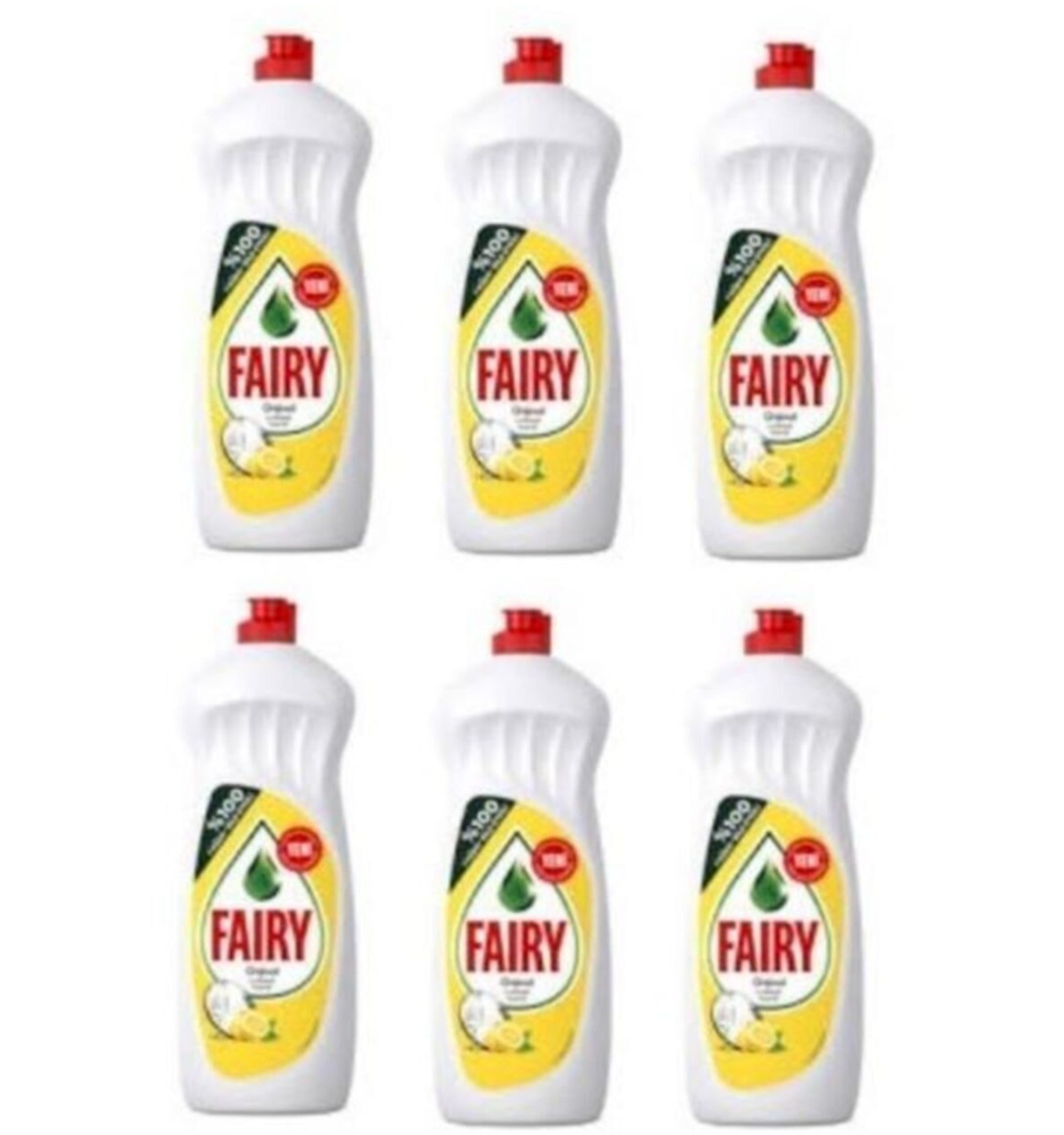 Fairy Limon Kokulu Sıvı Bulaşık Deterjanı 6 x 650 ML