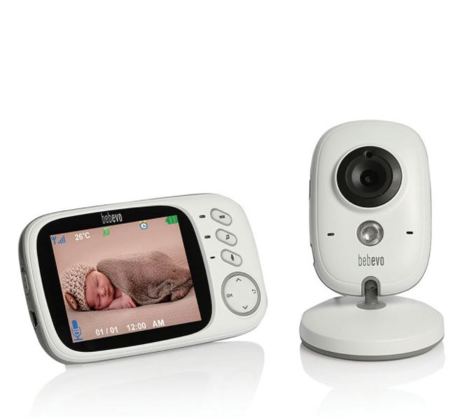 Bebevo VM903 Gece Görüşlü Kameralı Kablosuz Bebek Telsizi