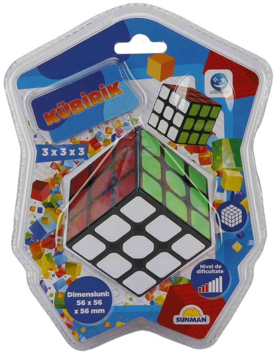 Oyuncak Zeka Küpü Kübirik 3x3x3 Rubik Küp Zeka Oyunu Eğitici Oyun