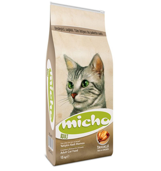 Micho Tavuklu Yetişkin Kedi Maması 15 KG