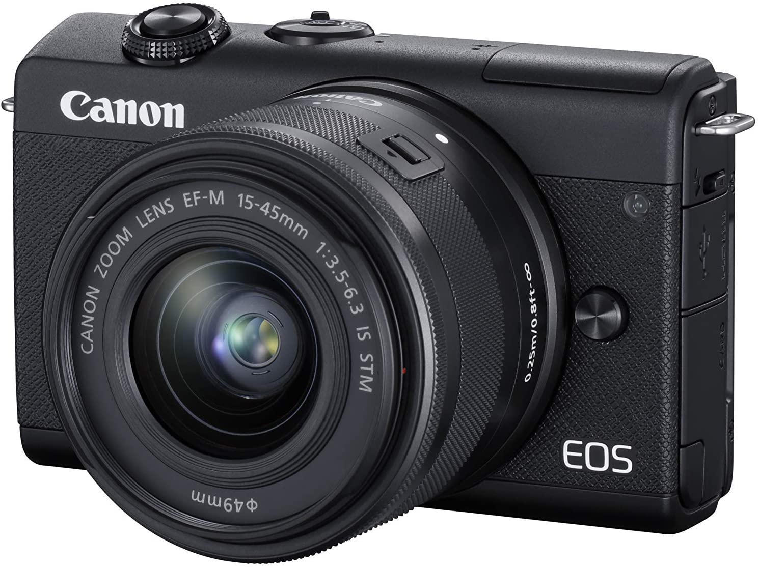 Canon EOS M200 + 15-45 MM IS STM Aynasız Fotoğraf Makinesi (Canon Eurasia Garantili)