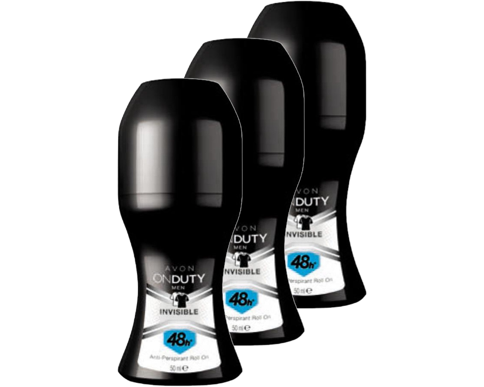 Avon Onduty Invisible Erkek Roll-On Deodorant 3 x 50 ML