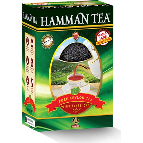 Hamman Tea Pure Ceylon Siyah Dökme Çay 400 G