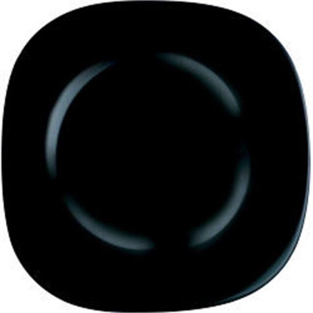 Luminarc Carine Noir Siyah Servis Tabağı 27cm 6lı Set
