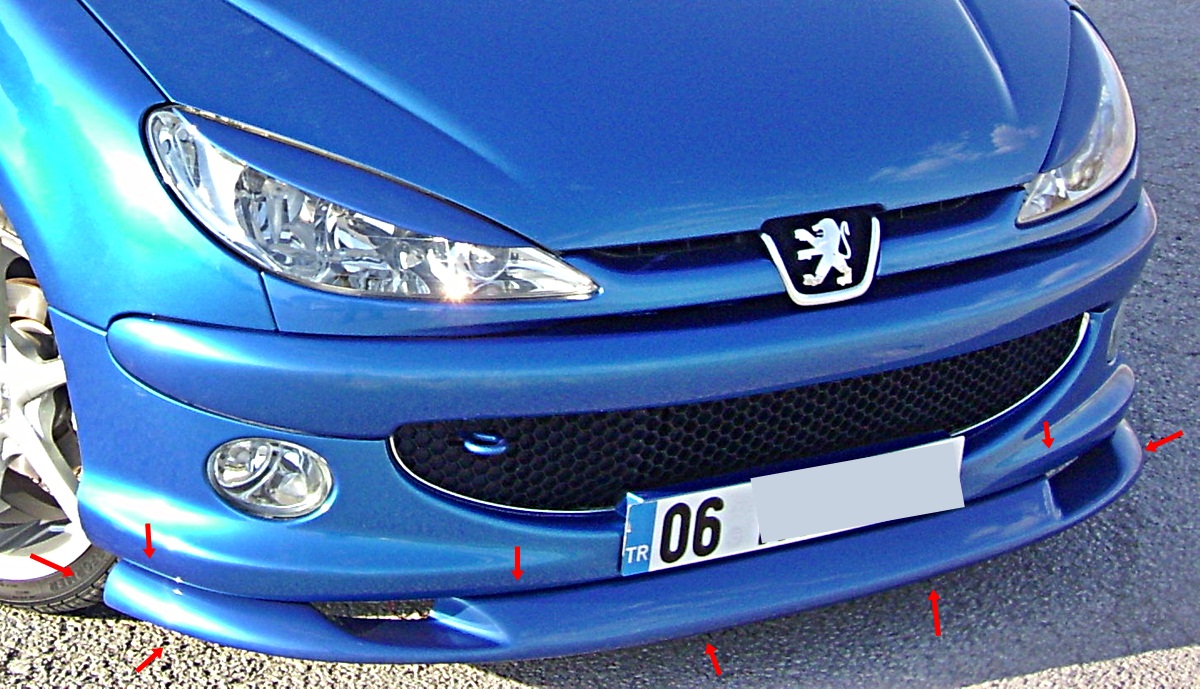 Peugeot 206 Ön Tampon Eki N11.6973