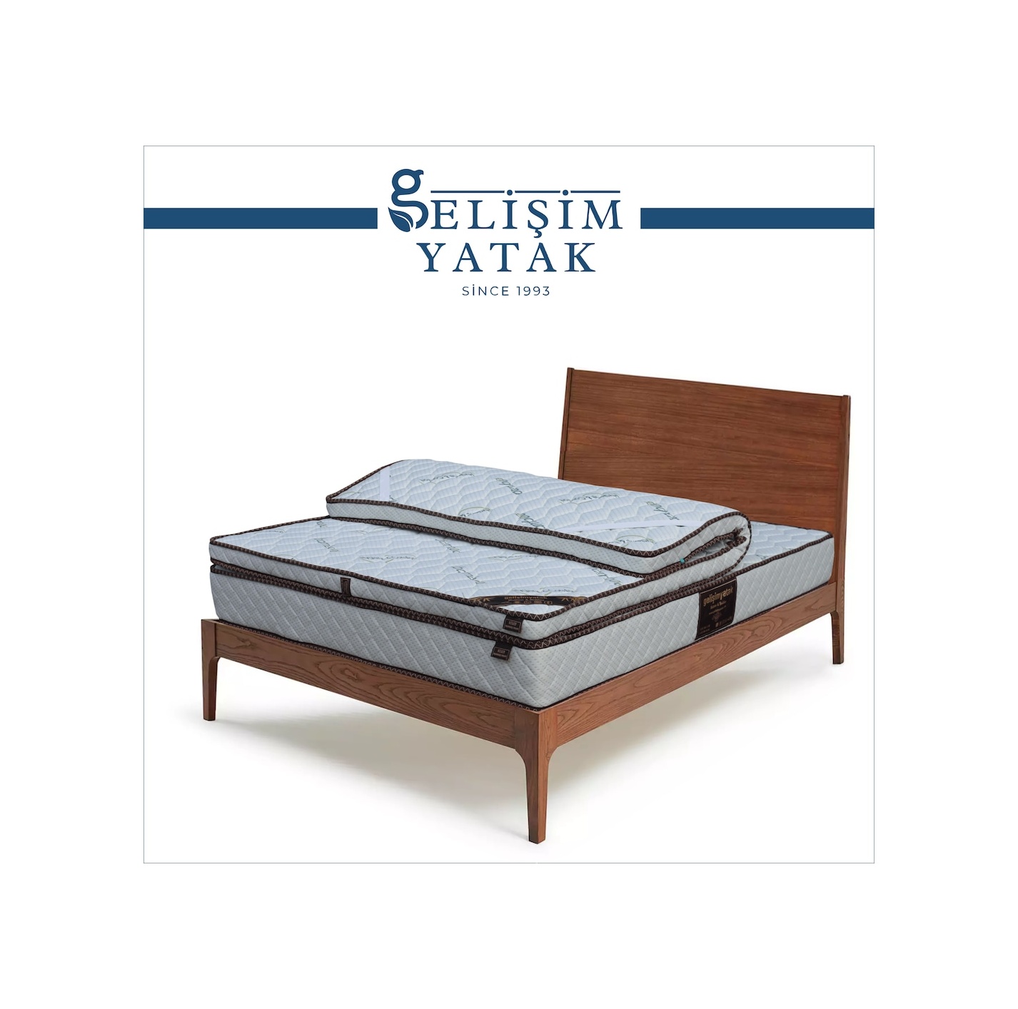 Gelişimyatak Gelişim Yatak Ergonomik Visco Yatak Pedi Şiltesi Kaliteli Örme Kumaş 150 x 200