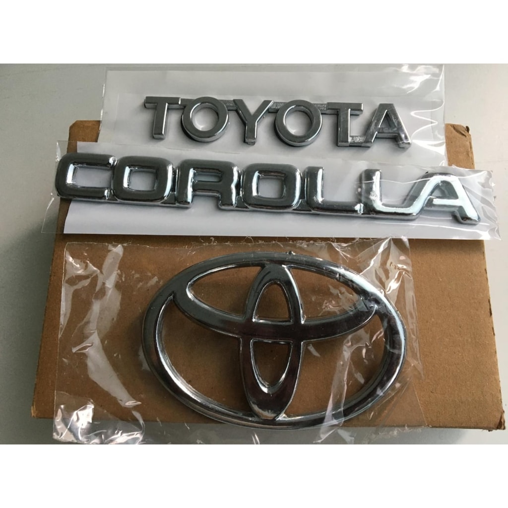 Toyota Corolla Bagaj Yazısı Ve Arka Arma -2000-2002 Terra Uyumlu (553767980)