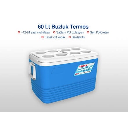 Icemax Cooler Termos 60 Litre