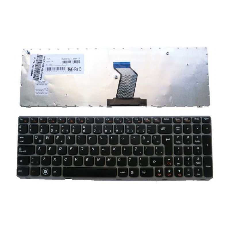 Lenovo Uyumlu Z560-Z560A-Z565A Türkçe Notebook Klavye