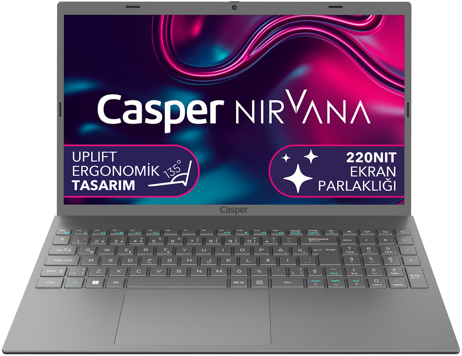 Casper Nirvana C370.5030-4C00B N5030 4 GB 120 GB SSD 15.6" W11H Dizüstü Bilgisayar