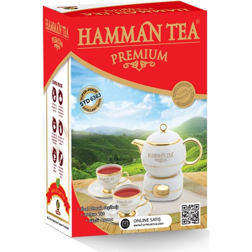 Hamman Tea Premium Siyah Dökme Çay 800 G