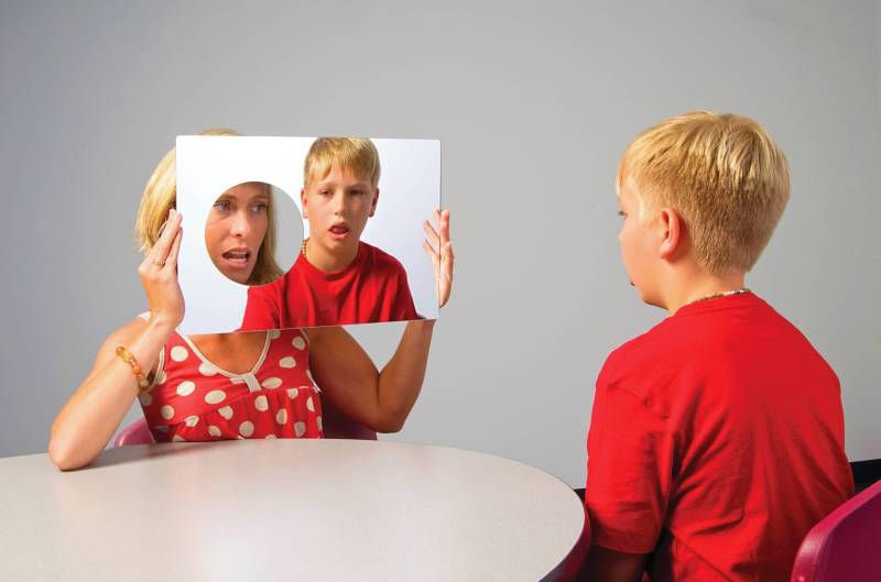 Dil Konuşma Terapi Aynası - Terapi Fırçası