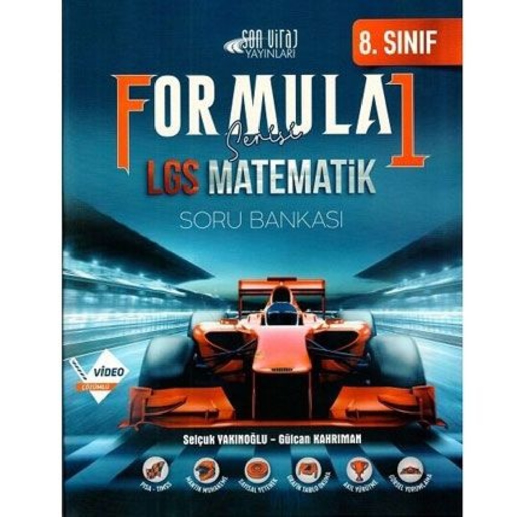 Son Viraj Yayınları 8.Sınıf Matematik Formula 1 Soru Bankası