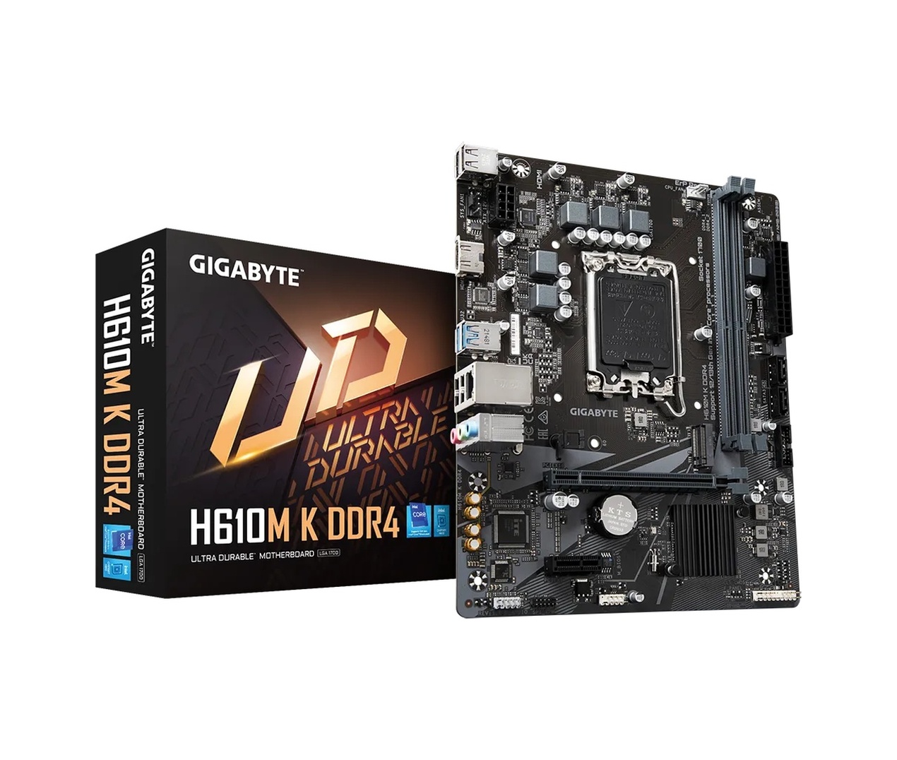 Gigabyte H610M-K-DDR4 Intel H610 3200 MHz DDR4 Soket 1700 mATX Anakart