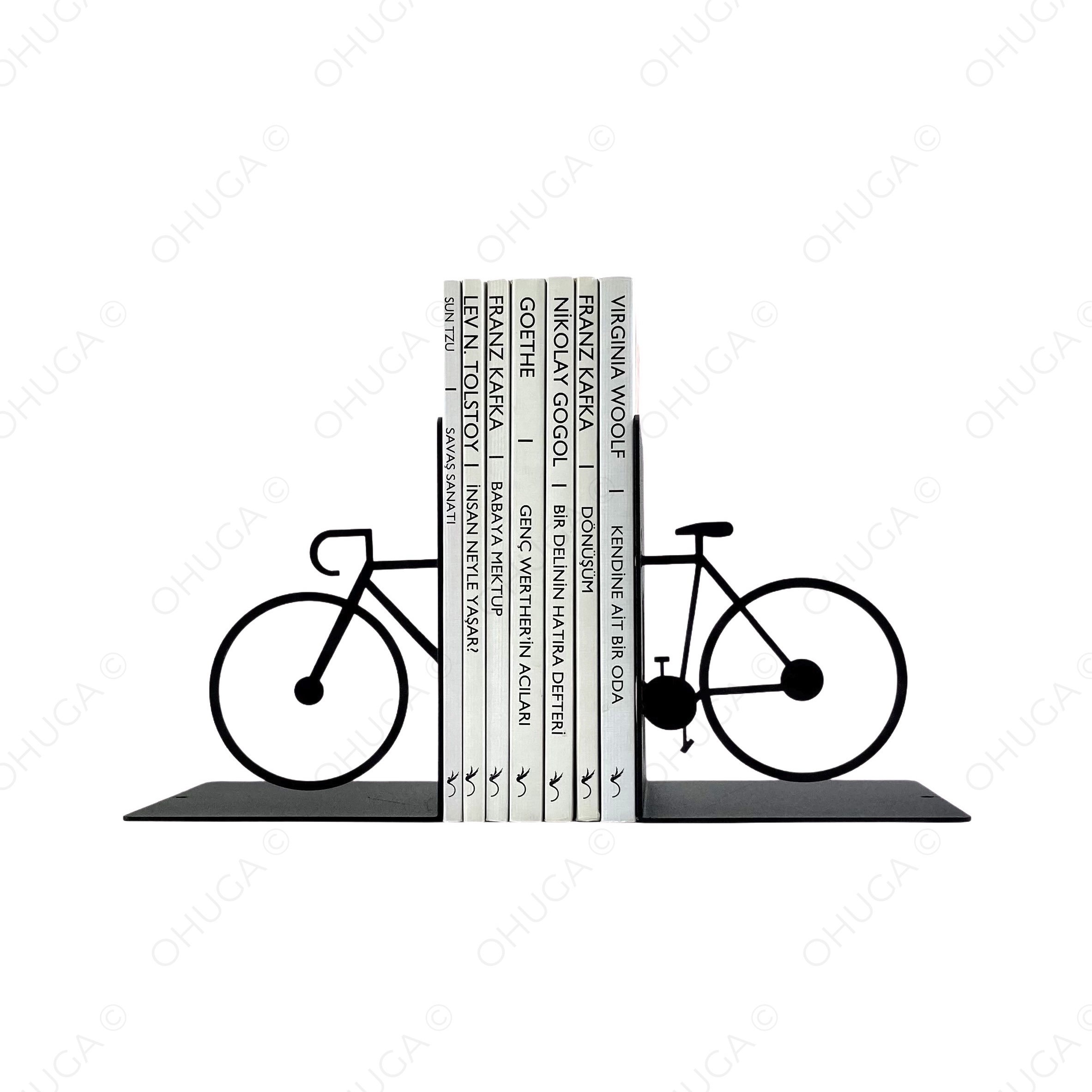 Metal Kitap Tutucu "Bisiklet"