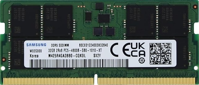 Samsung M425R4GA3BB0-CQKOL 32 GB DDR5 4800 MHz CL40 Ram