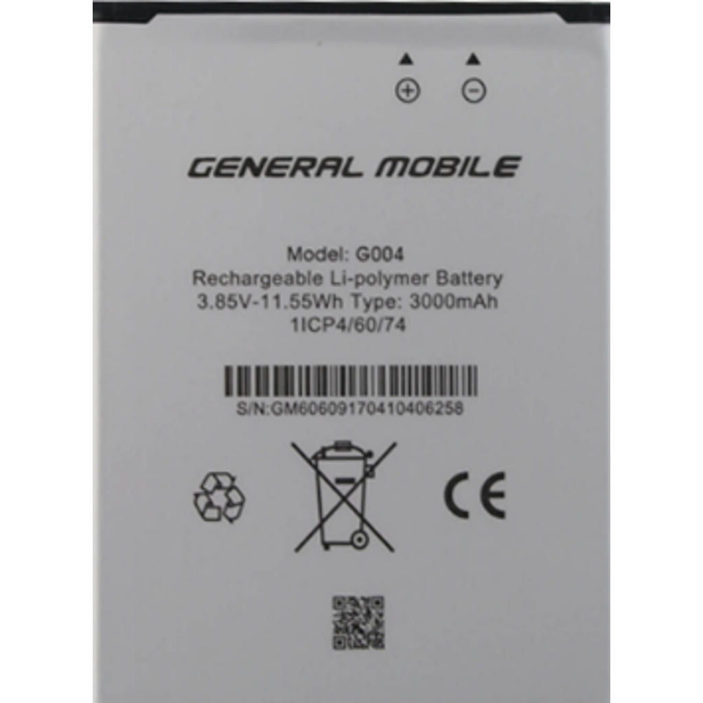 General Mobile Discovery Gm 6 Pil Batarya