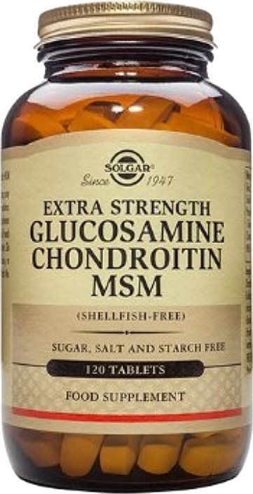 Solgar Glucosamine Chondroitin Msm 120tablet Glukozamin