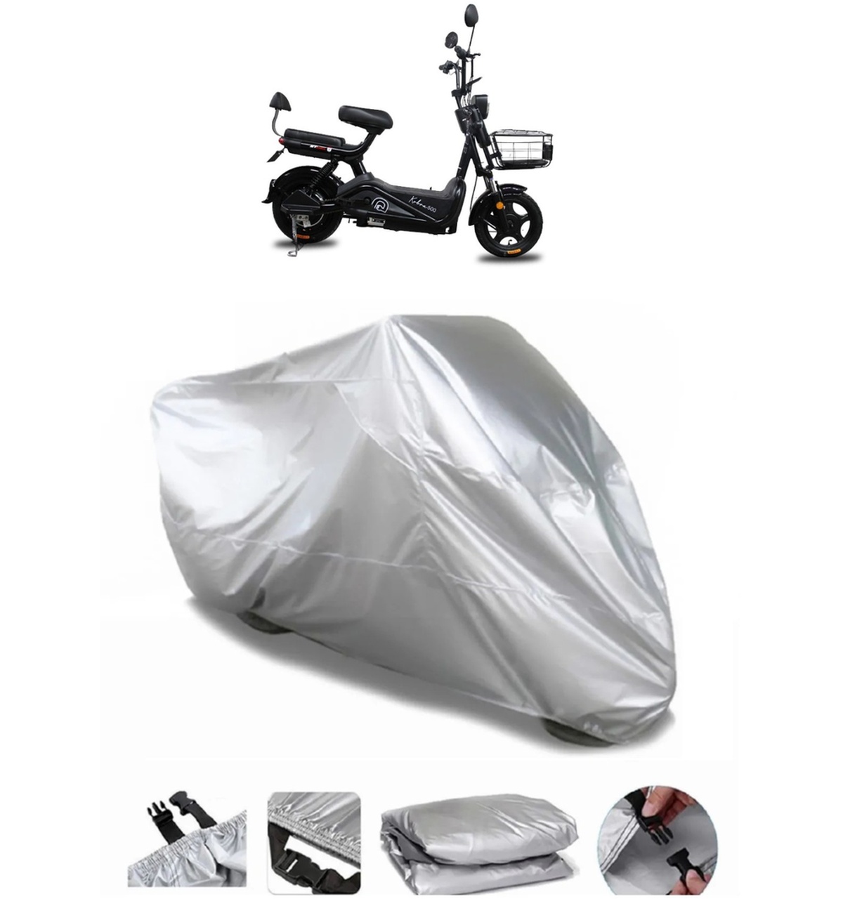 Stmax Kobra 500 Su Geçirmez Motosiklet Brandası Premium Kalite Kumaş