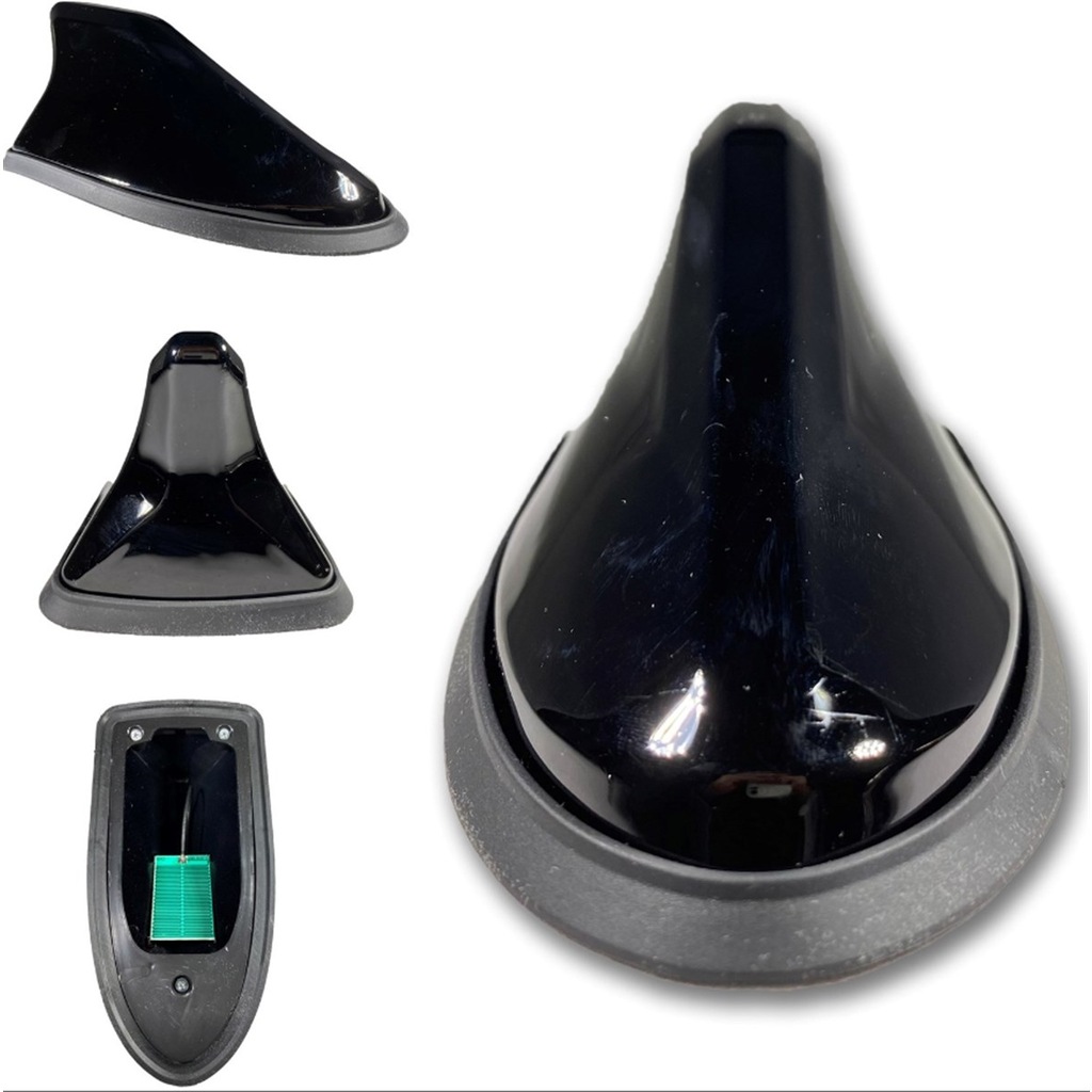 Fiat Tofaş Uyumlu Balık Sırtı Shark Anten Siyah