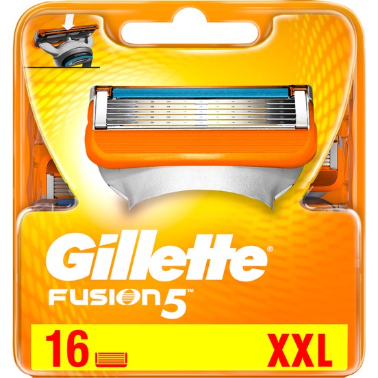 Gillette Fusion5 Yedek Başlık 16'lı