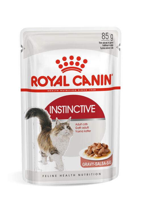 Royal Canin Instinctive Gravy Pouch Yetişkin Kedi Yaş Maması 12 x 85 G
