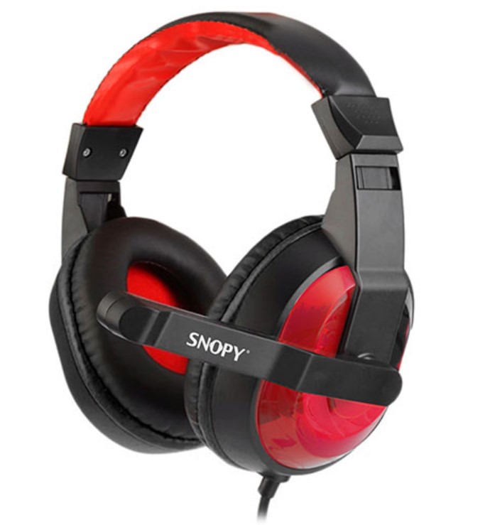 Snopy SN-633 Mikrofonlu Kulak Üstü Oyuncu Kulaklığı