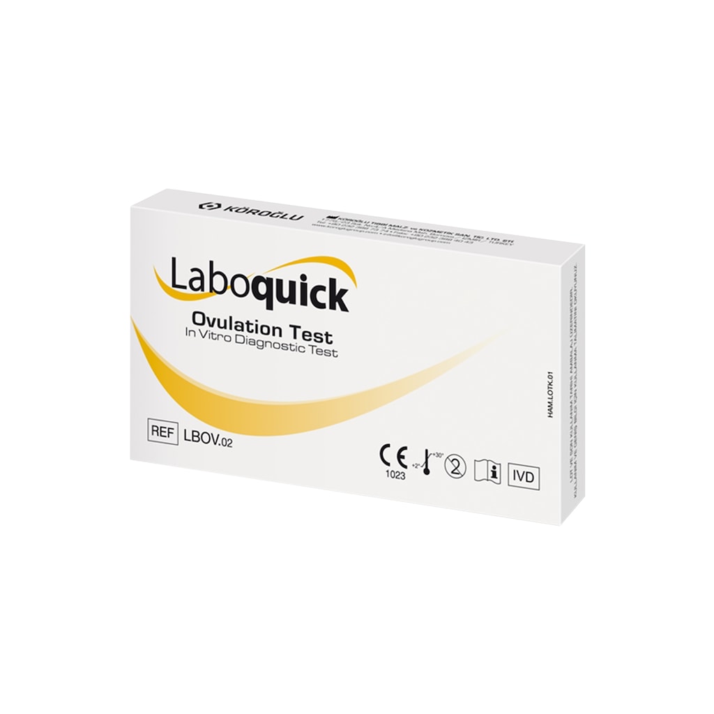 Laboquick Ovülasyon Testi 1 Test x 18 Paket