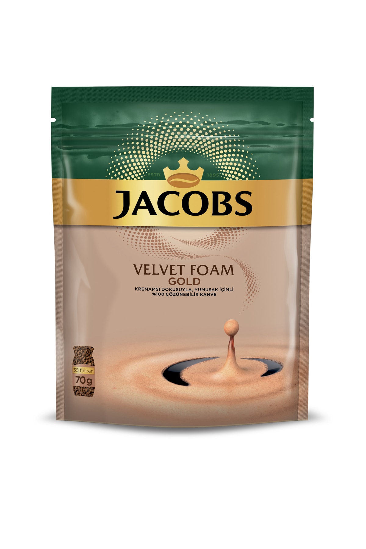 Jacobs Velvet Foam Gold 70 G