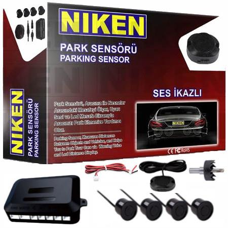 Niken Park Sensörü Ses İkazlı Orj Tip 22Mm Siyah Sensör