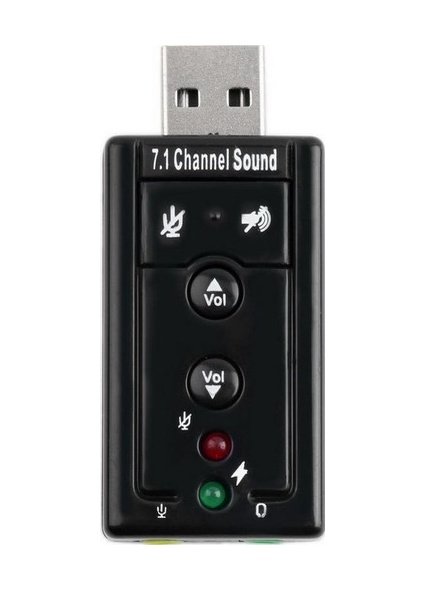 Alfais AL-4506 7.1 3.5 MM USB Ses Kartı