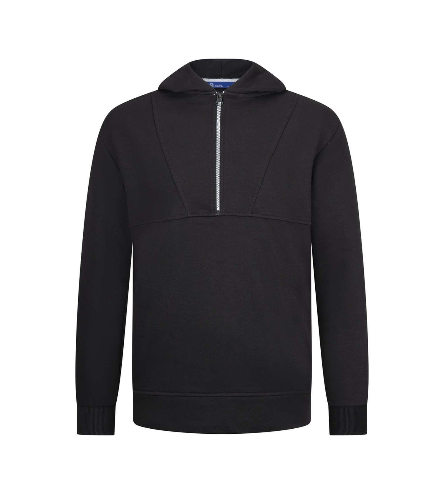 Hatemoğlu Siyah Regular Fit Fermuarlı Kapüşonlu Sweatshirt Siyah — N11 ürün görseli