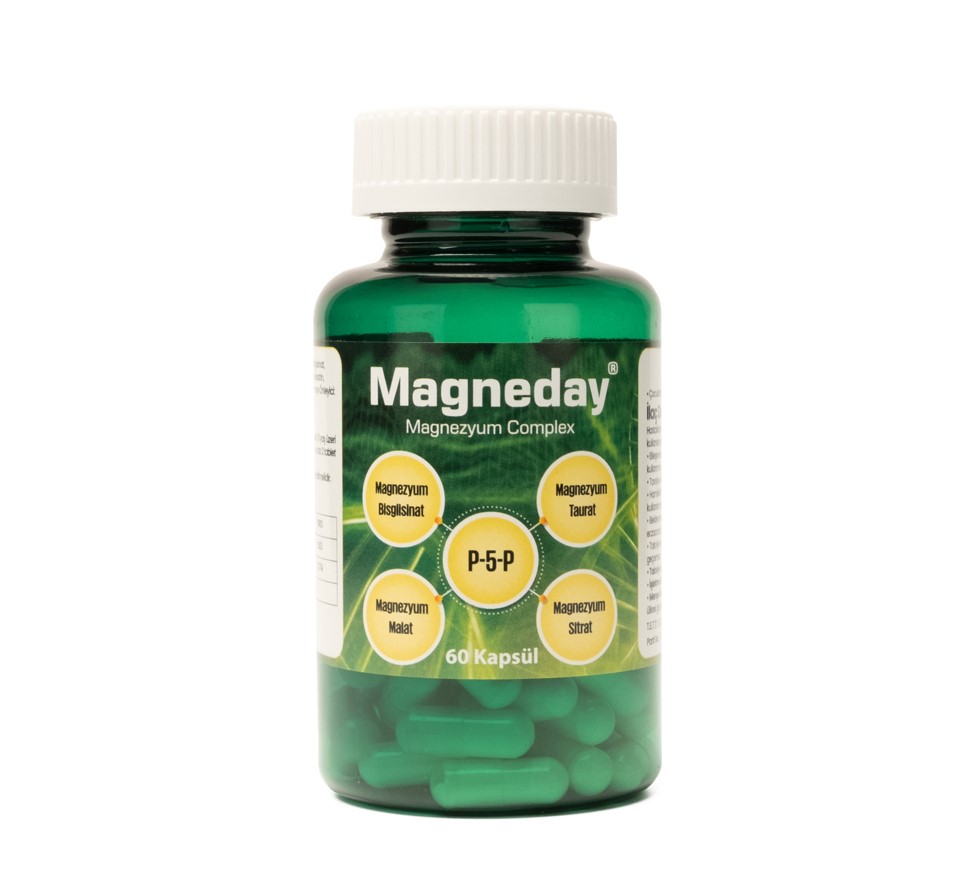 Magneday Magnezyum Complex 60 Kapsül