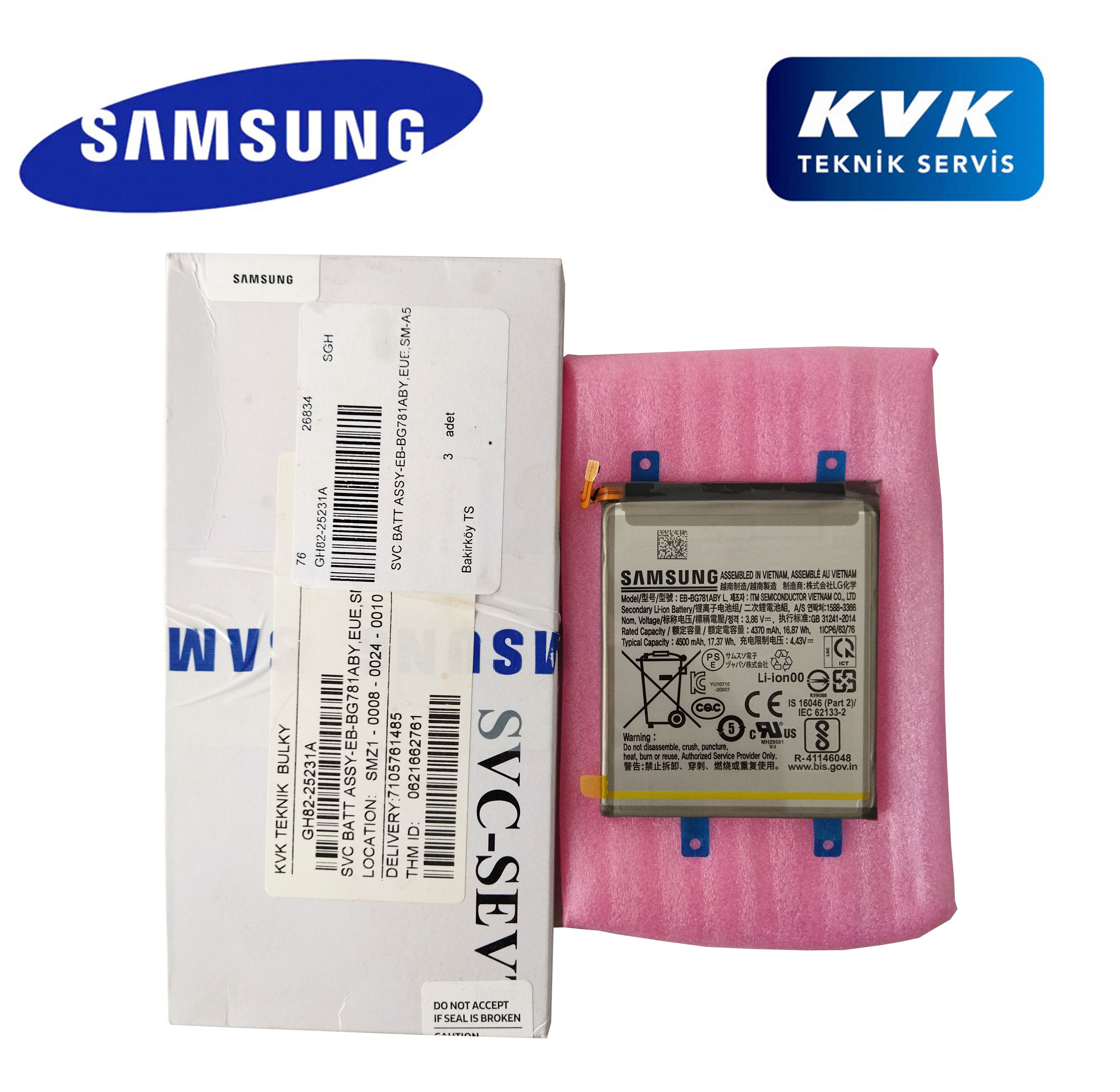 KVK Teknik Servisinden Tedarik - Samsung Galaxy A52 - BG781 Batar