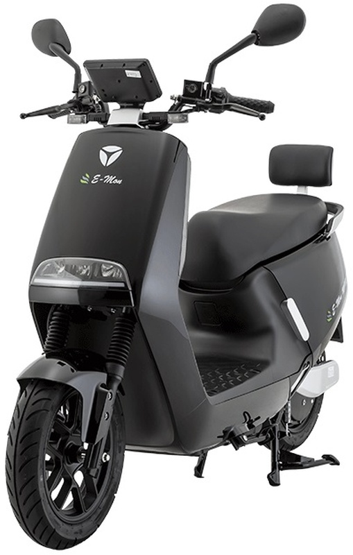 E-mon Moneta Elektrikli Motosiklet Siyah