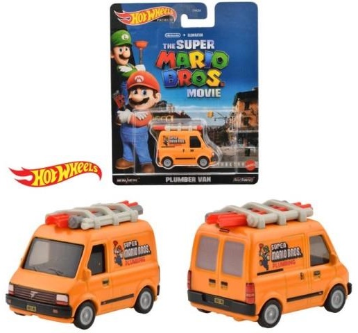 The Super Mario Bros. Movie Plumber Van 1:64 Dmc55