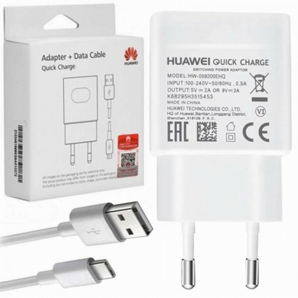 Huawei Supercharge 40W 4A Hızlı Şarj Aleti + Type-C Kablo